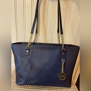 MICHAEL Michael Kors Navy Tote Bag